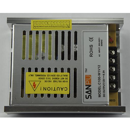 Блок питания 12V 100W 8.3A  IP-33  SP-S