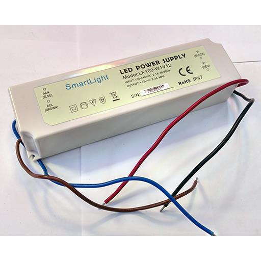 Блок питания 12V 100W 8.3A  IP-67  SP-D герметичный