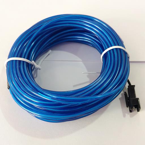 Холодный неон гибкий EL WIRE 2.3 мм синий (Blue,Azzuro)