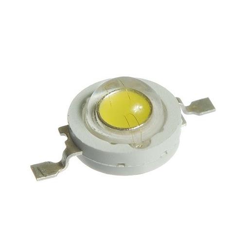 Светодиод  1W CW  300mA 3.2-3.4V  130Lm Epistar 33mil (Холодный белый)