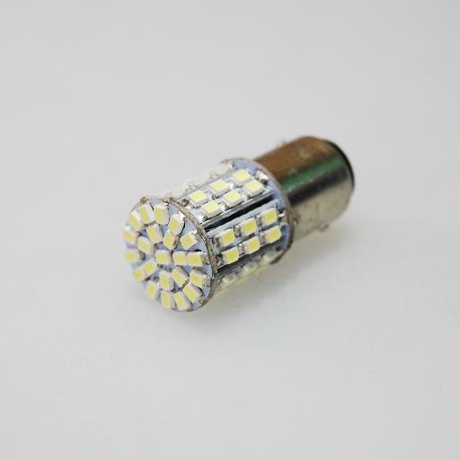 Автолампа S25 - 12V 64х3020 2х конт.
