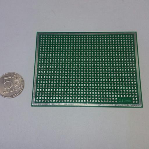 Плата монтажная  PCB М09 отверстия одинарные