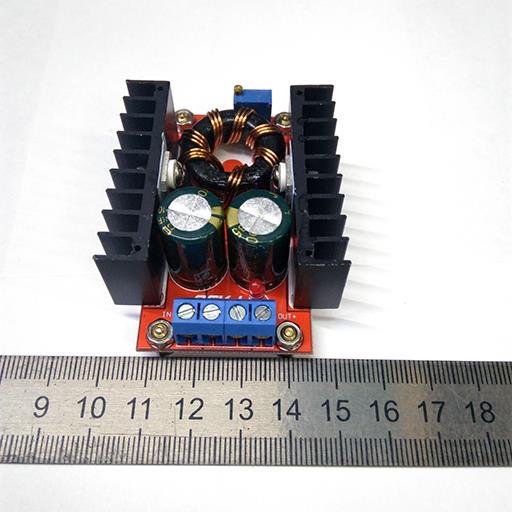 DC-DC преобразователь от 10V-32V до 12-35V, 6A max,150W повышающий