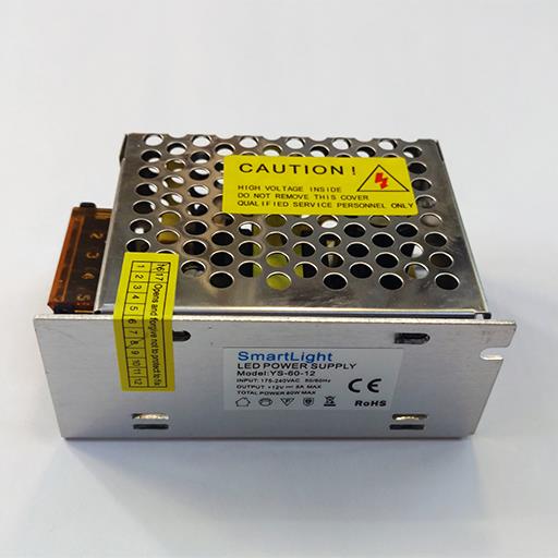 Блок питания 12V  60W 5.0A  IP-33  SP-S