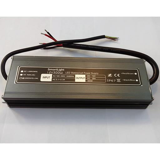 Блок питания 12V 300W 25.0A  IP-67  SP-D AL герметичный
