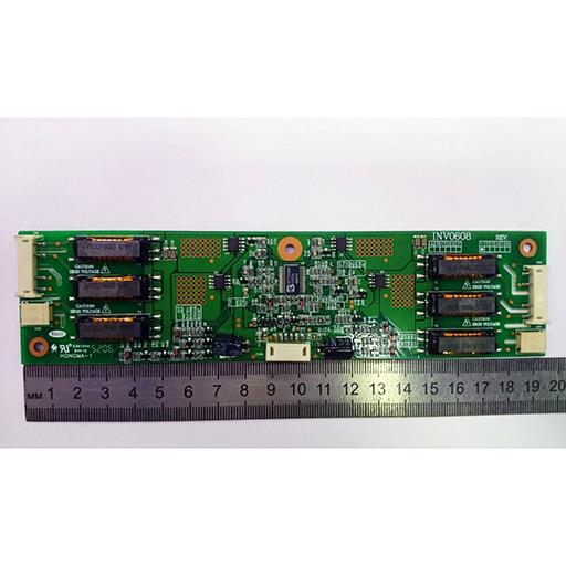 Инвертор для LCD на  6 ламп  INV0608 REV1.  (195х45)