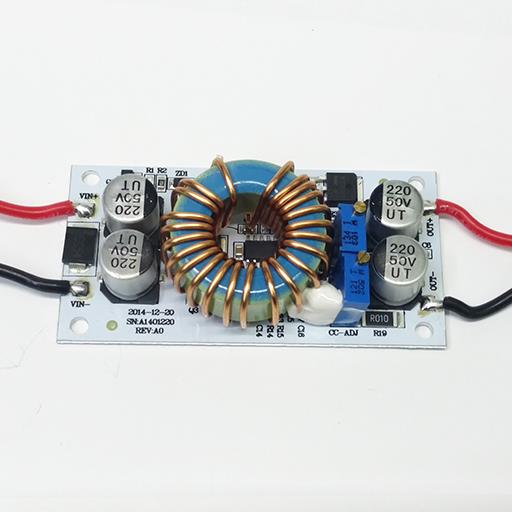 DC-DC преобразователь от 12V до 50V, 10A  повышающий