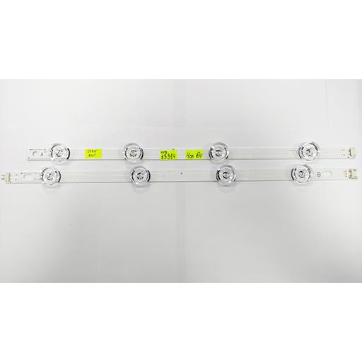 LED подсветка  для TV (2 линейки по 4 LED 3535 , 6v, 825мм*15мм) LG 42