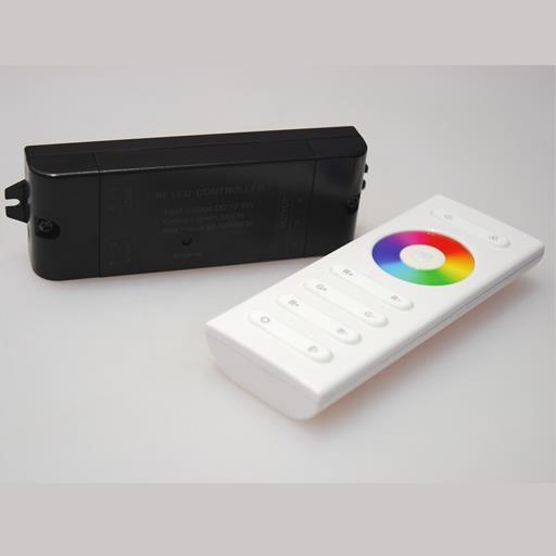 RGB Контроллер с радиопультом SR-2839 12-24V 180-360W (1 зона, с пультом)