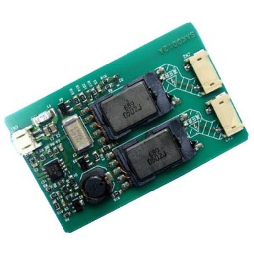 Инвертор для LCD на  2 лампы  SAKQ012A, мощный,15