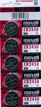 MAXELL Lithium CR2450 5BP