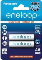 PANASONIC eneloop AA 1900mAh/BK-3MCCE 2BP