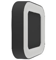LS  OUTDOOR SURFACE SQ  LED 13W/3000K GY  IP54 серый квадрат