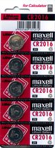 MAXELL Lithium CR2016 5BP
