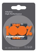 PEAKPOWER Alkaline LR03/PP24A-2U4 4BP