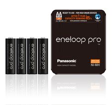 PANASONIC eneloop pro AA 2500mAh BK-3HCDE/4LE