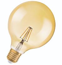 LS VINTAGE 1906 LED Globe 7W 230V E27 824 OSRAM