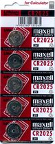 MAXELL Lithium CR2025 5BP