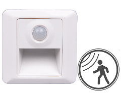 JAZZWAY  PWS/R S 8686 2W 4000K IP20 квадрат белый SENSOR