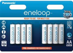 PANASONIC eneloop AA 1900mAh/BK-3MCCE 8BP