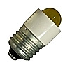 Лампа коммутаторная СКЛ-7Б-3 ЖЕЛТЫЕ 220В (201*г)