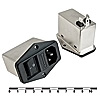 Сетевой фильтр DL-1DZ2KR 1A. 250V