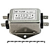 Сетевой фильтр DL-1D31 1A. 250V