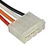 Межплатный кабель MHU-04 wire 0,3m AWG22