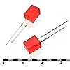 Светодиод FL 5x5 red 30mcd 2,1v