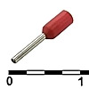 Наконечник DN00206 red (0.75x6mm)
