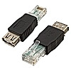 Разъем переходной USB AF to RJ45