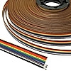 Шлейф RC-10 Color 22AWG Cu pitch 1.7 mm