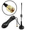 GSM антенна GKT-433-3B3 (3m RG174) SMA P