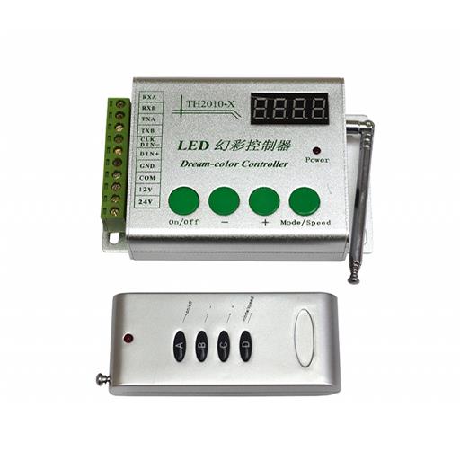 SPI RGB Контроллер пиксельный TH2010-X с ДУ для управляемой ленты TM1809
