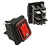 Переключатель SB091 IP65 on-on 22x30mm